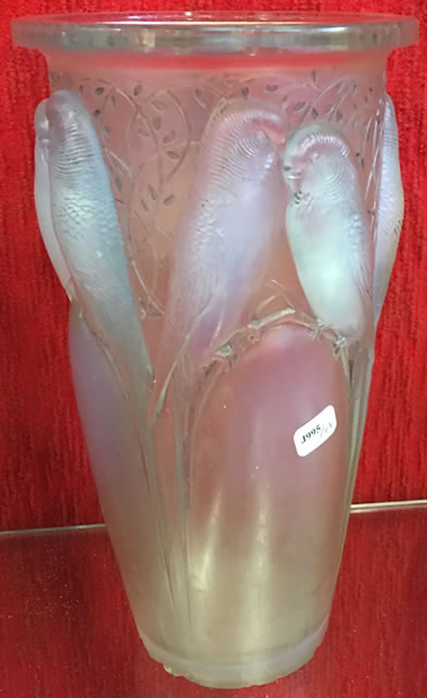 R. Lalique Ceylan Vase
