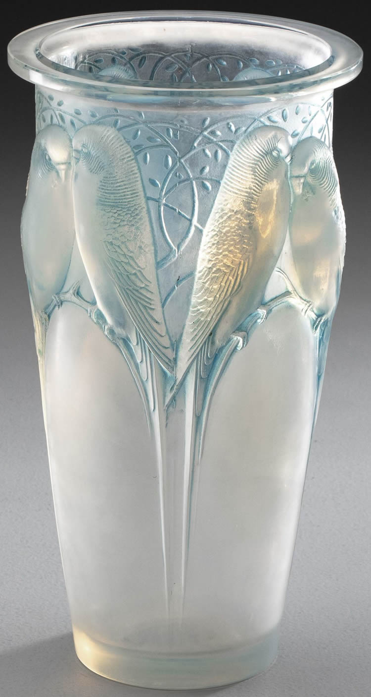 R. Lalique Ceylan Vase