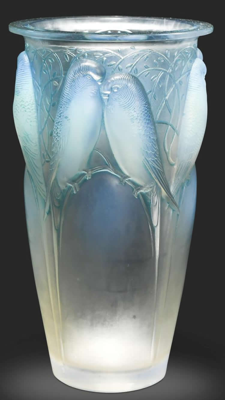 R. Lalique Ceylan Vase