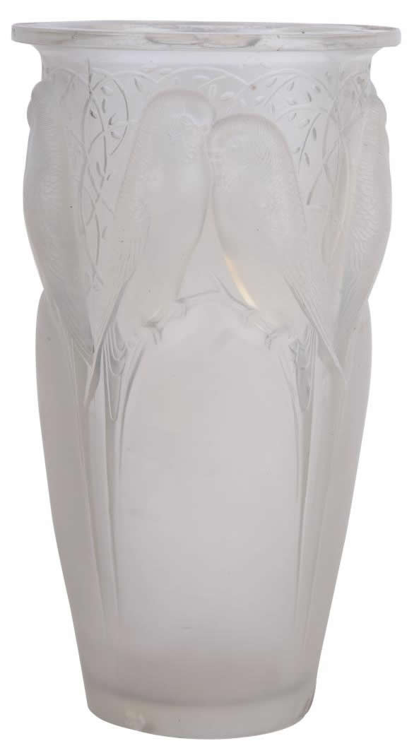 R. Lalique Ceylan Vase