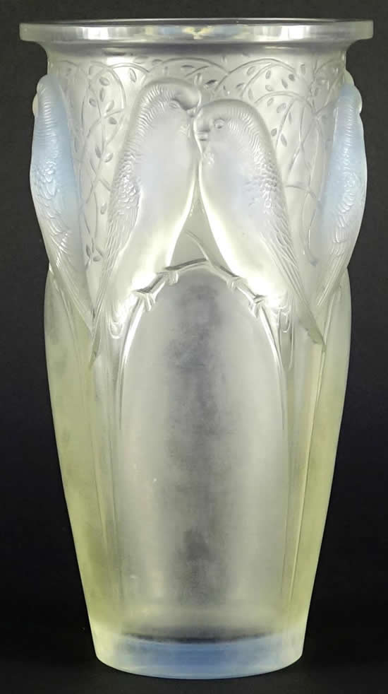 R. Lalique Ceylan Vase