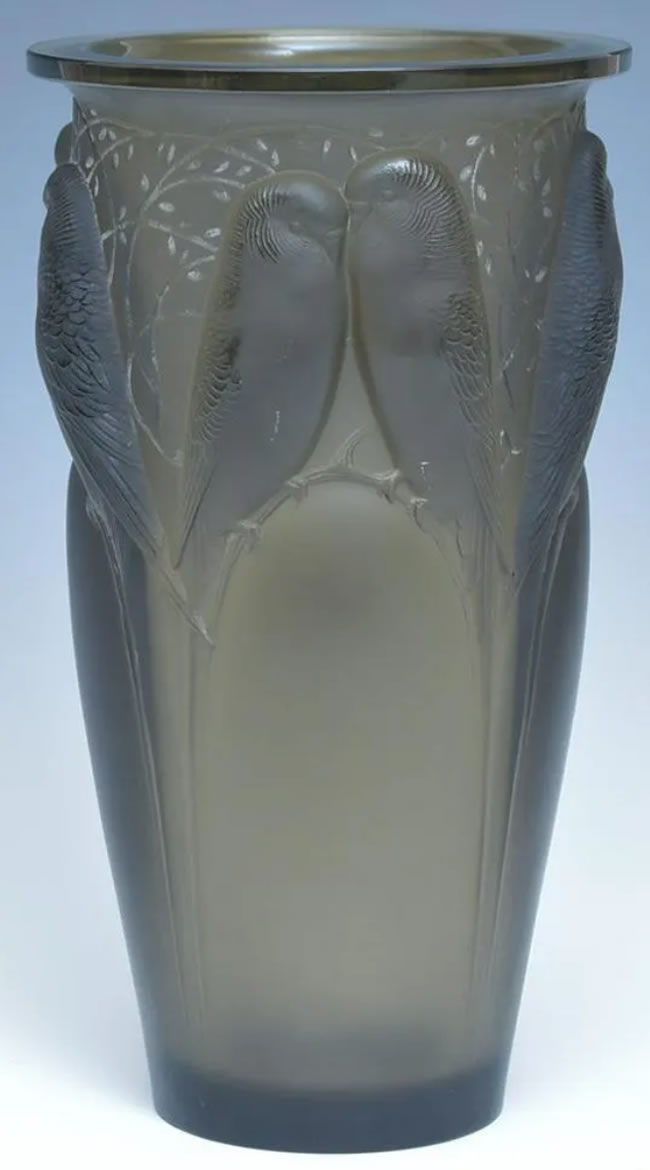 R. Lalique Ceylan Vase