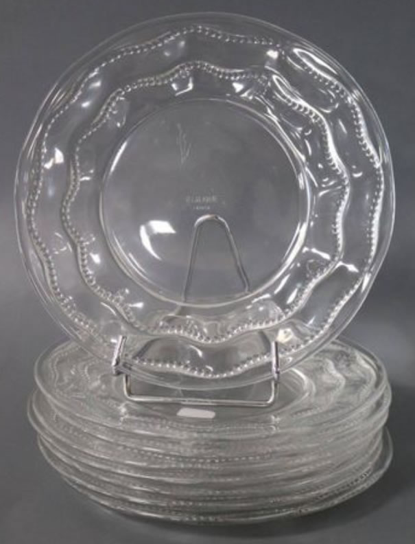 R. Lalique Chambertin Dessert Plate
