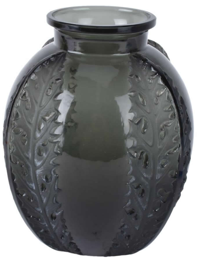 R. Lalique Chardons Vase