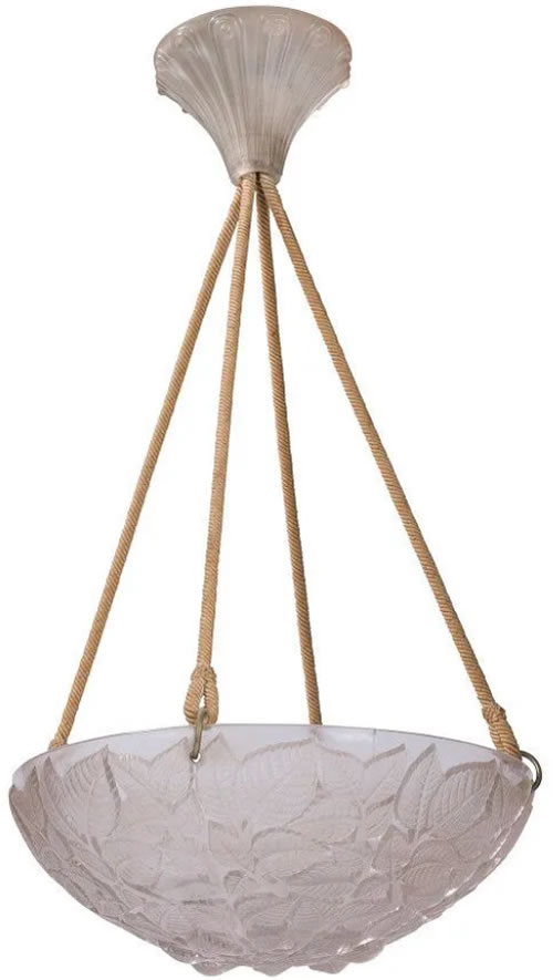 R. Lalique Charmes Chandelier