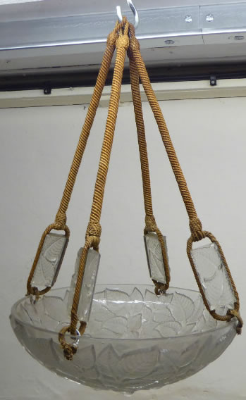R. Lalique Charmes Light Fixture