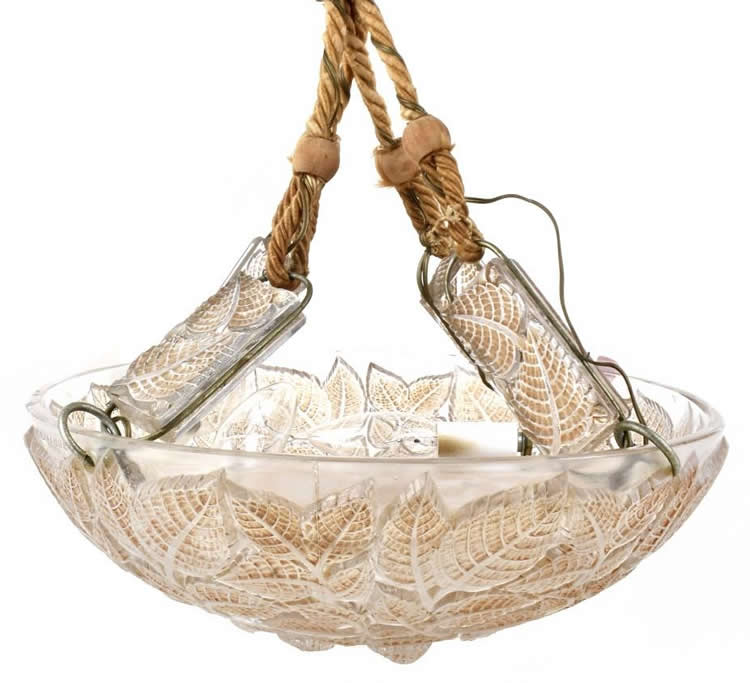 R. Lalique Charmes Light Fixture