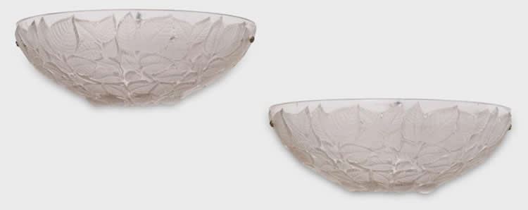 R. Lalique Charmes Wall Light