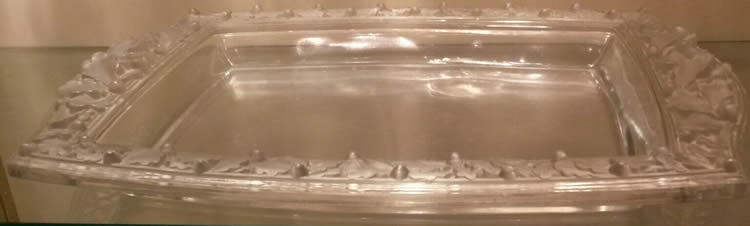 R. Lalique Chene Tray