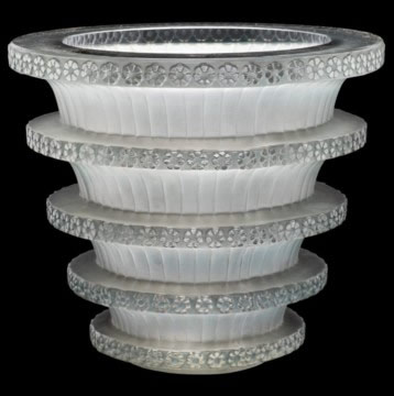 R. Lalique Chevreuse Vase