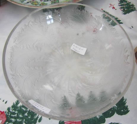 R. Lalique Chicoree Bowl