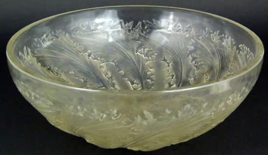R. Lalique Chicoree Bowl
