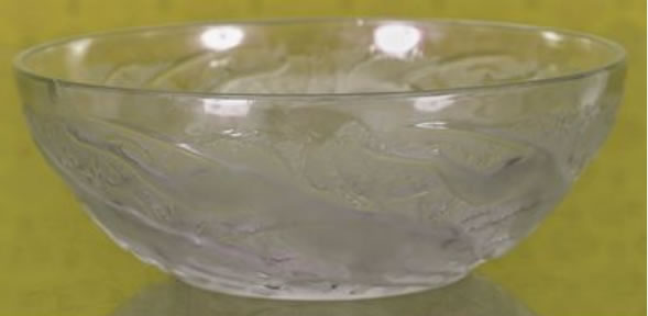 R. Lalique Chiens Bowl
