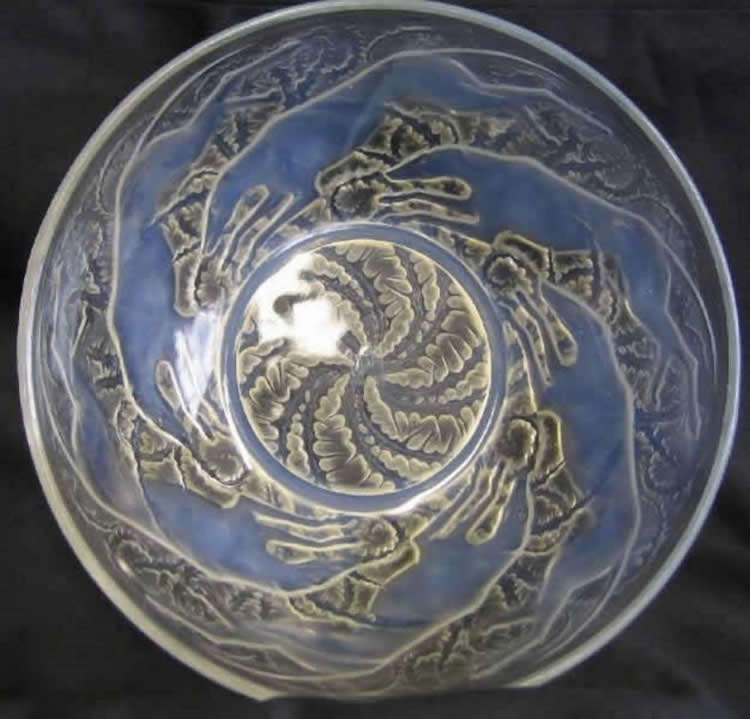 R. Lalique Chiens Bowl