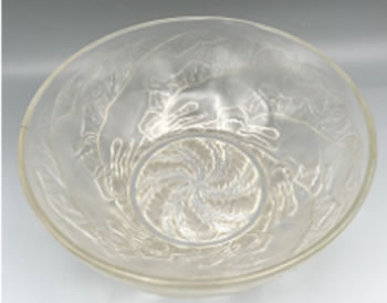 R. Lalique Chiens Bowl