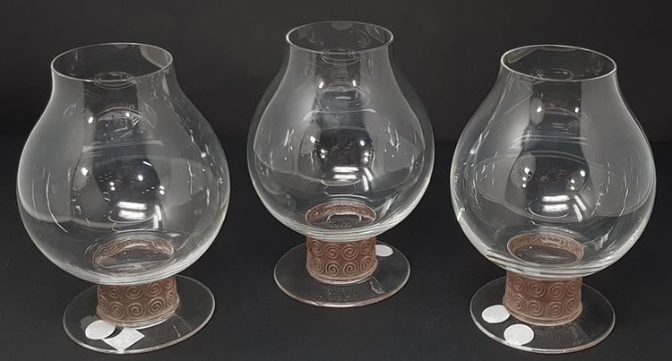 R. Lalique Chinon-2 Brandy Snifter