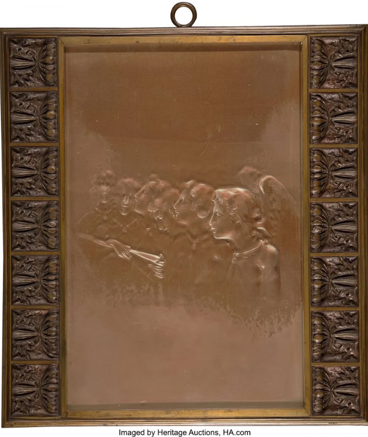 Rene Lalique Choeur des Anges Panel