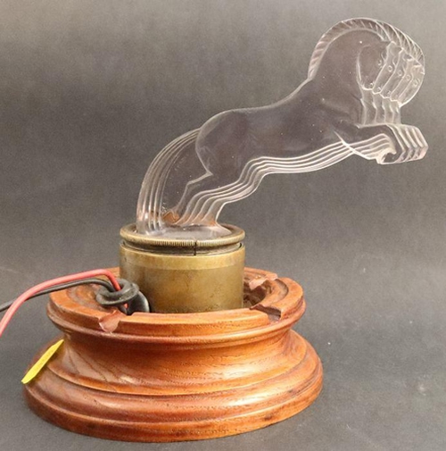 R. Lalique Cinq Chevaux Car Mascot