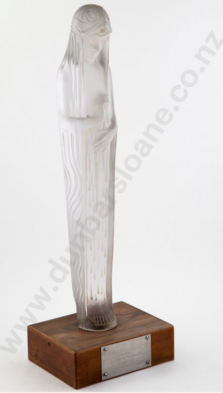 R. Lalique Climene Source De La Fontaine Statue