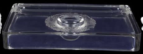 R. Lalique Colbert Inkwell