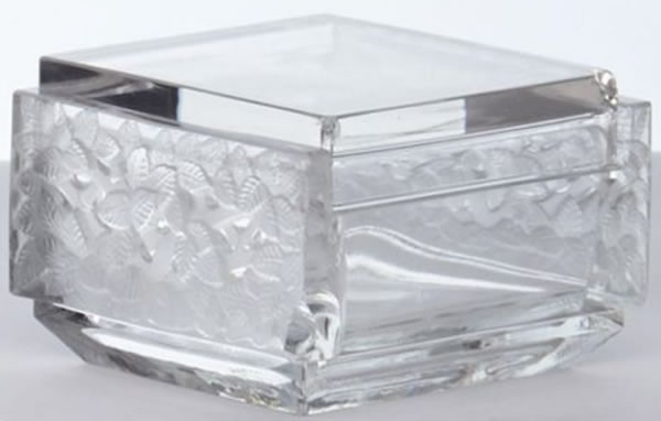R. Lalique Colmar Cigarette Box