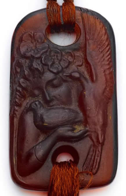 R. Lalique Colombes Pendant