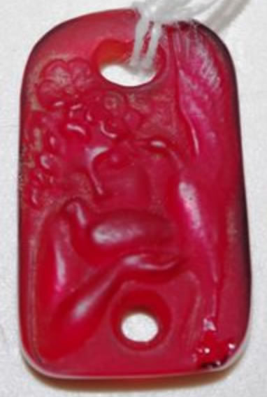 R. Lalique Colombes Pendant