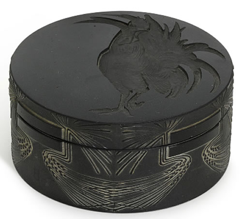 R. Lalique Coq Box