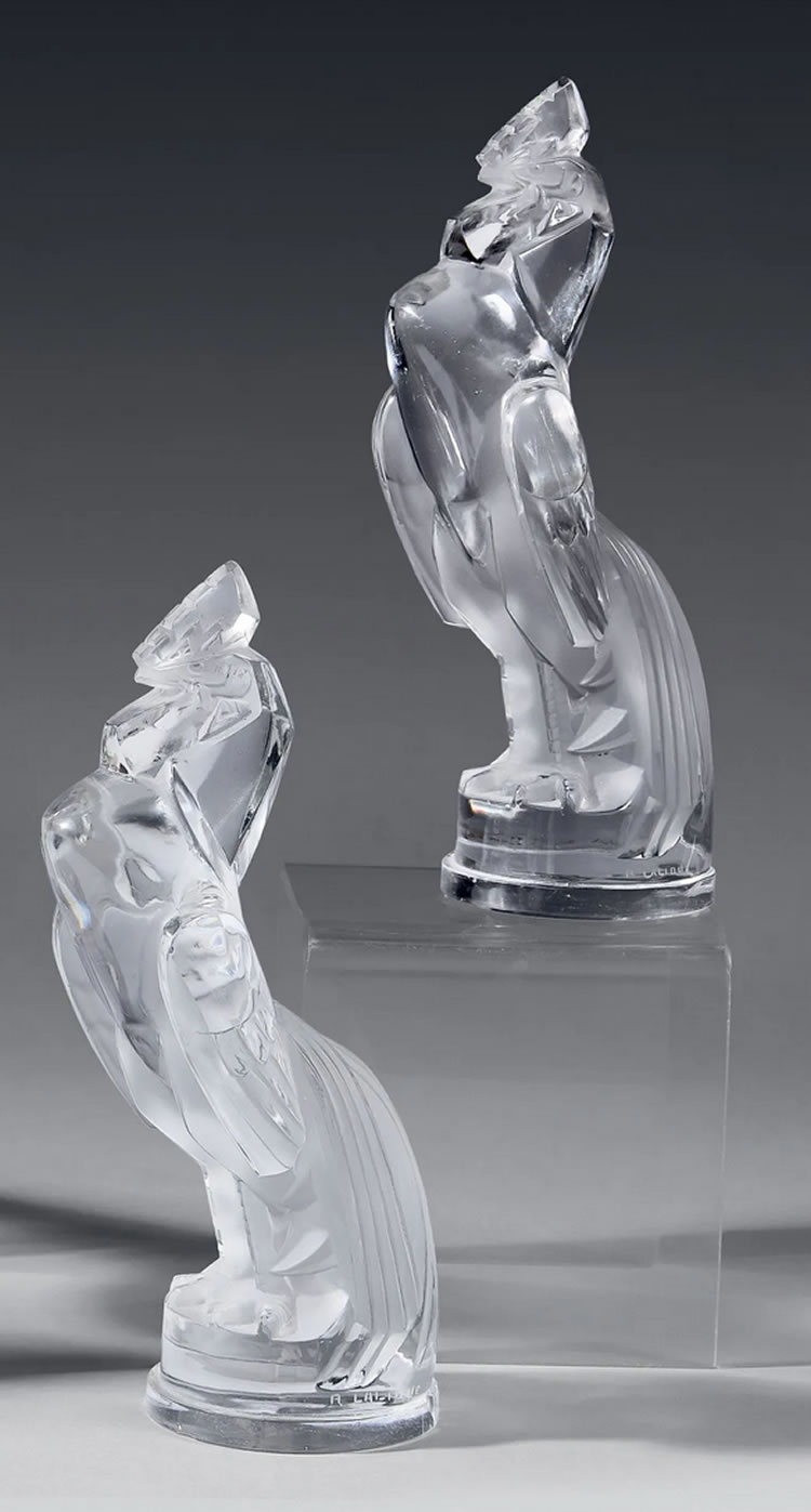 Rene Lalique Car Mascot Coq Houdan