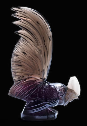R. Lalique Coq Nain Car Mascot