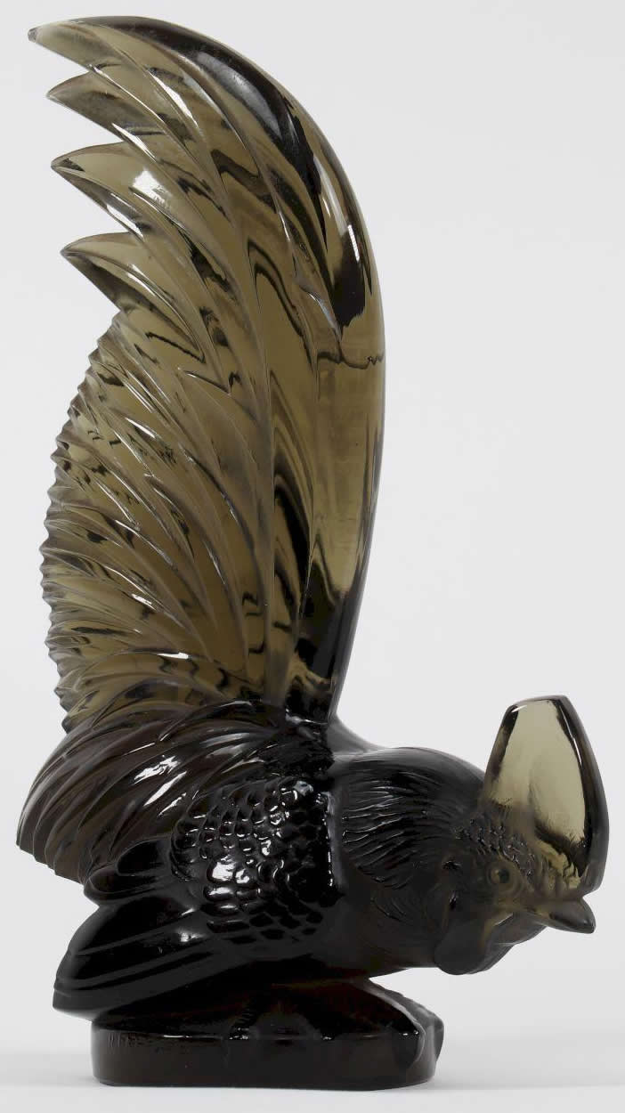 R. Lalique Coq Nain Mascotte