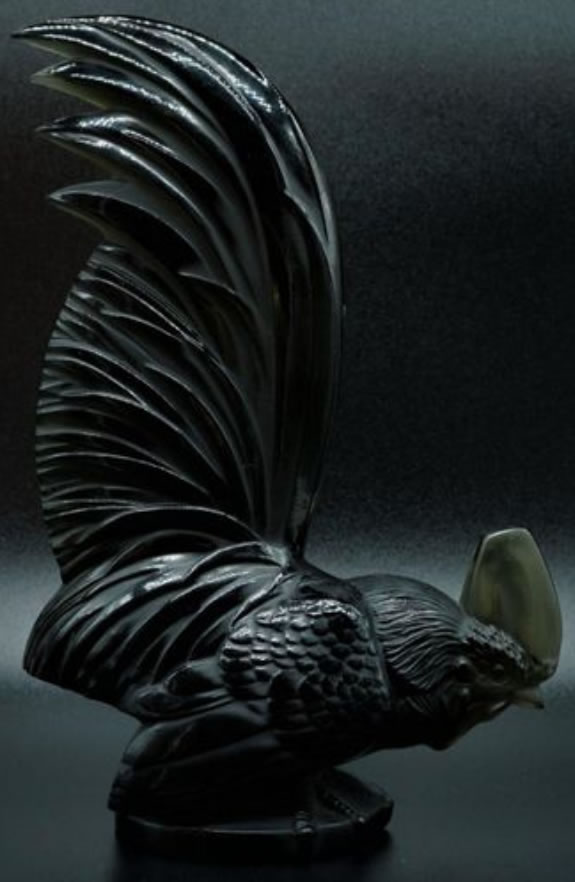 R. Lalique Coq Nain Mascotte