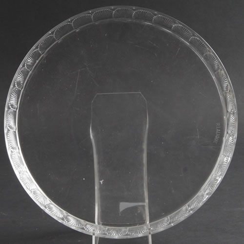 R. Lalique Coquelicot Platter
