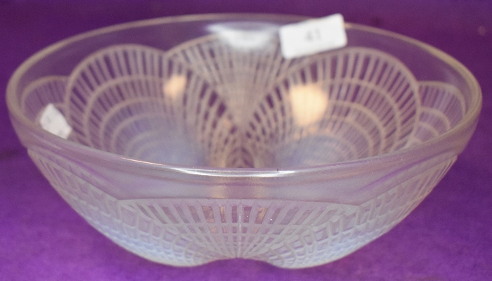 Rene Lalique Coquilles Bowl 