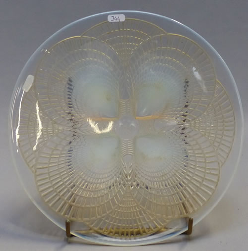 R. Lalique Coquilles Plate