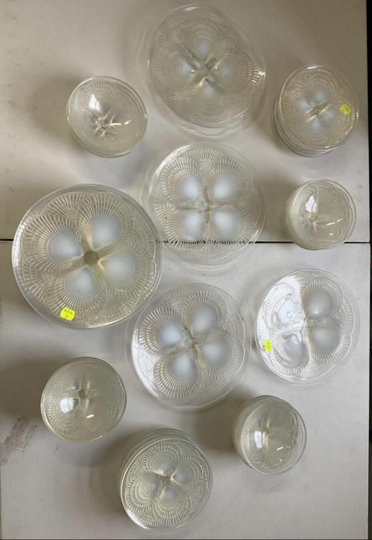 R. Lalique Coquilles Tableware