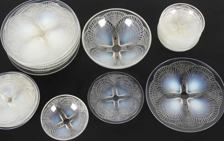 R. Lalique Coquilles Tableware