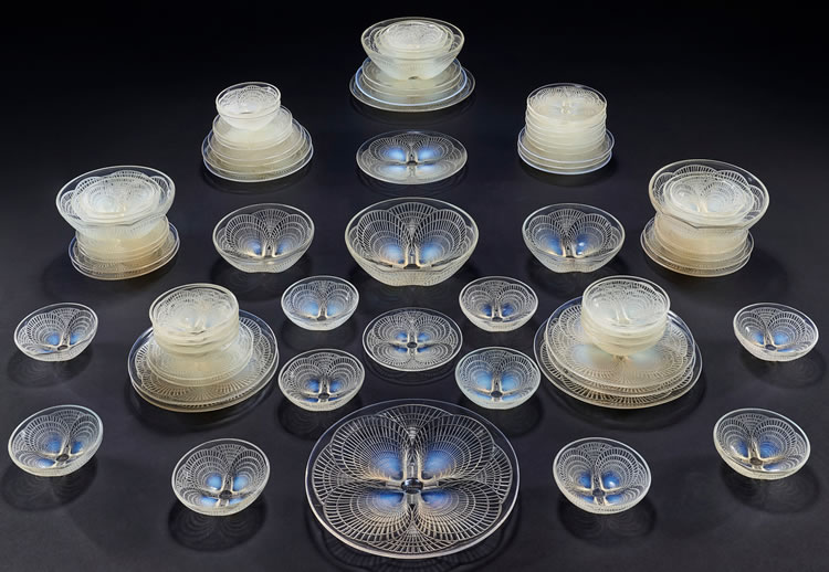 R. Lalique Coquilles Tableware