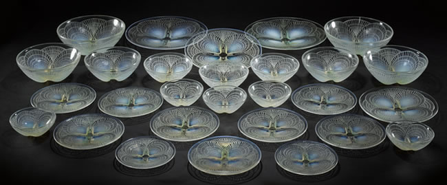 R. Lalique Coquilles Tableware