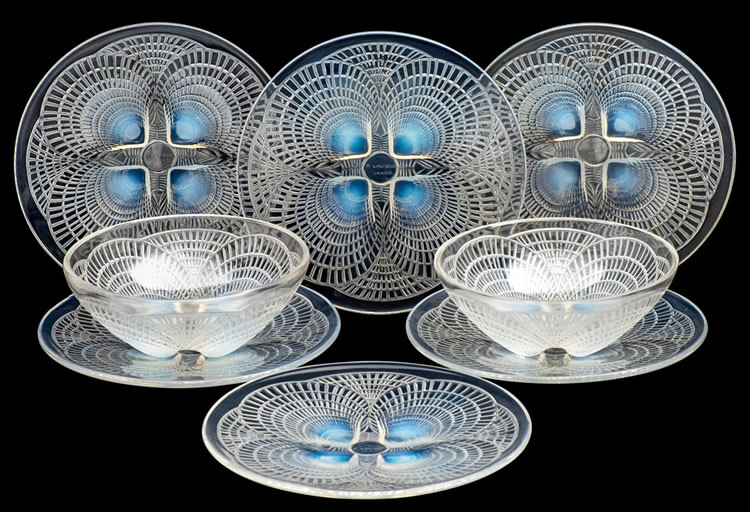 R. Lalique Coquilles Tableware