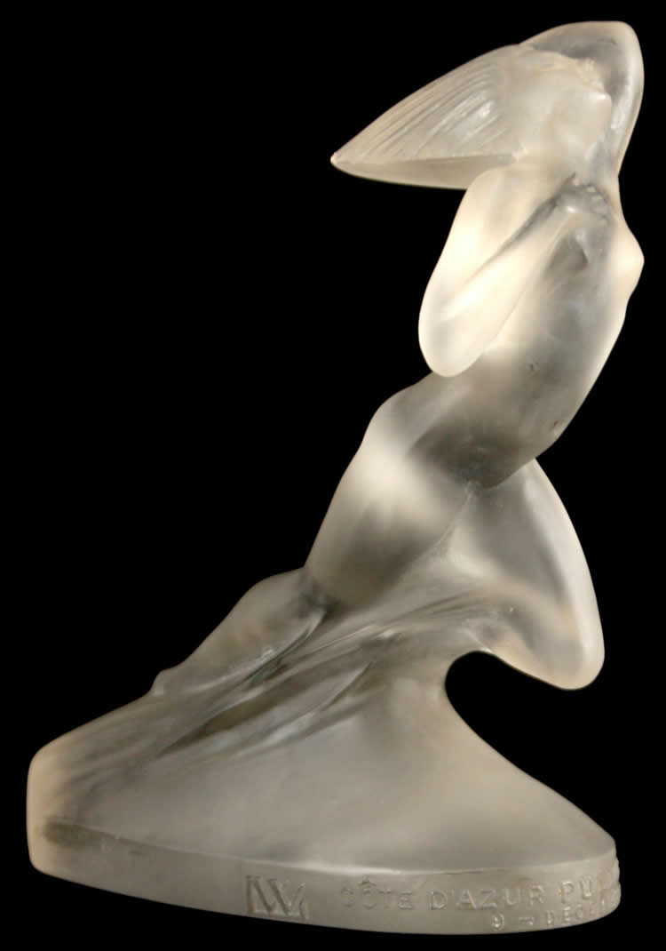 R. Lalique Cote D'Azur Statue