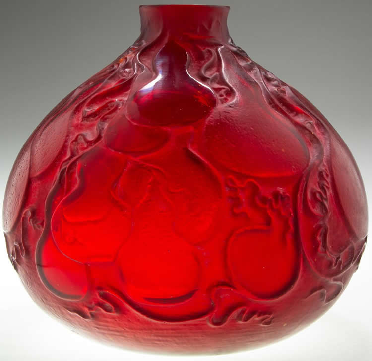 R. Lalique Courges Vase