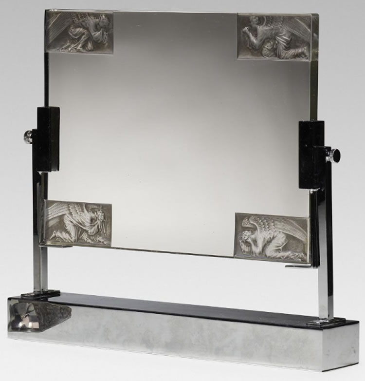R. Lalique Croix Aux Quatre Anges Panel