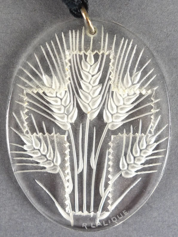 R. Lalique Croix Epis Pendant