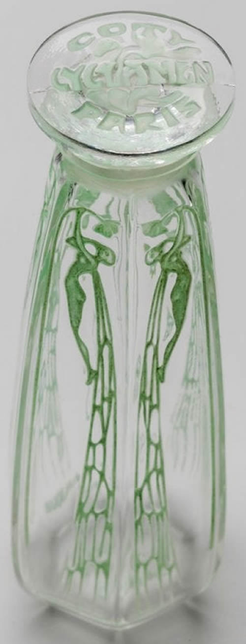R. Lalique Cyclamen Scent Bottle
