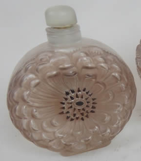 R. Lalique Dahlia Perfume Bottle