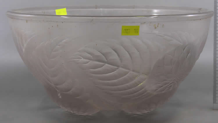Rene Lalique Dahlias Bowl 