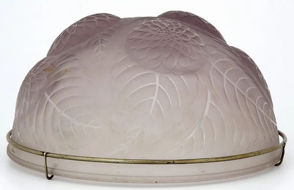Rene Lalique Dahlias Bowl 