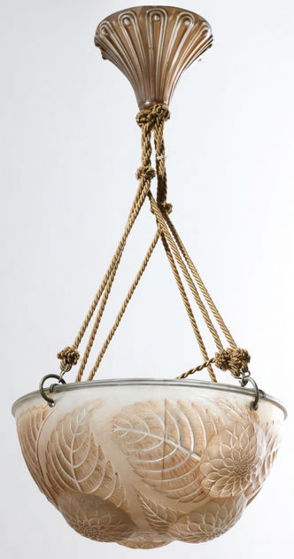 R. Lalique Dahlias Light Shade