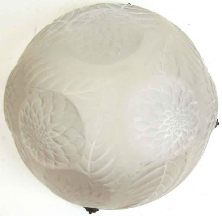 R. Lalique Dahlias Light Shade